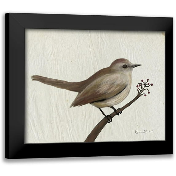 Murdock, Ramona 18x15 Black Modern Framed Museum Art Print Titled - Mockingbird Medley II