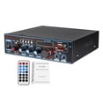 thumbnail image 1 of Amplificateur de Voiture 800W 600W HIFI 2 CH Audio Amplificateur de Puissance Cinéma Maison Amplificateur Audio Support FM USB SD/télécommande, Bluetooth 5.0, 1 of 6