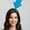 Blue, variant on Arrow Headband,Headband with Clips,12.5IN Arrow Hairband Funny Exclamation Mark Headpiece Fabric Headband for Events(Red)