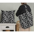 thumbnail image 2 of Soimoi Japan Crepe Satin Black Fabric By the Yard - 54 Inch Wide - Animal Skin Fabric - Fierce and Exotic Textile for Fashion and Home Printed Fabric, 2 of 6