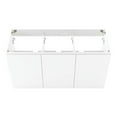 thumbnail image 5 of Wall Mount Vanity Cabinet (Sink not included), White, Melamine Wood , Hotel Bedroom Bathroom, Modern Contemporary HB33820, 5 of 9