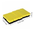 thumbnail image 3 of Adjustable Aqua Fitness Swim Belt for Water Aerobics and Pool Exercises, Lightweight Foam, Unisex, Yellow/Black, 3 of 8