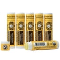 thumbnail image 1 of Bálsamo labial de cera de abejas Moon Valley Organics para hidratar labios y cutículas (DULCE MIEL, paquete de 6), 1 of 5