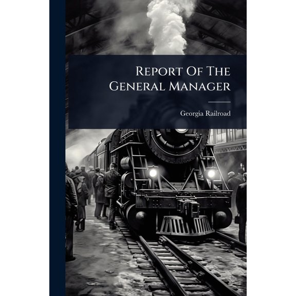 Report Of The General Manager, (Paperback)