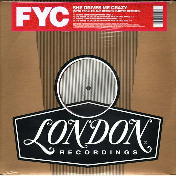 FINE YOUNG CANNIBALS RSD2 2021 - SHE DRIVES ME CRAZY (DERRICK CARTER & SETH TROXLER REMIXES)