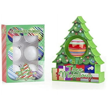 TreeMendous Ornament Decorator & Ornament 6 Pack Refill Kit Bundle Pack