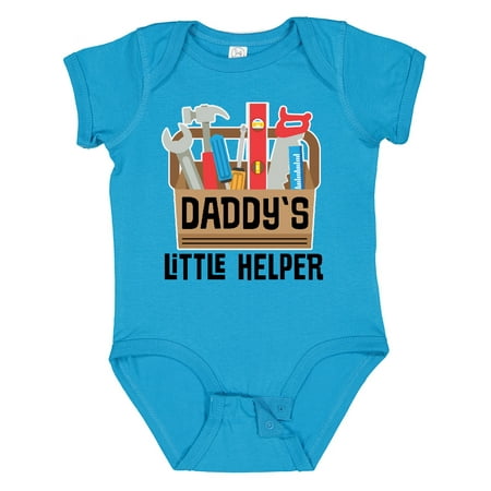 

Inktastic Daddys Little Helper Outfit Tool Box Gift Baby Boy or Baby Girl Bodysuit