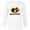 White, variant on Disney and Pixar’s The Incredibles Dash Brother Family - Long Sleeve T-Shirt for Men - Customized-White