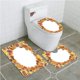 thumbnail image 1 of Marco Circular ABPHQTO Cosecha Hojas Secas Nueces Setas Caqui Medio Ambiente Alimentos Juego de alfombras de baño de 3 piezas, 1 of 2