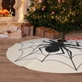 thumbnail image 6 of Lsque Spiders On The Web 1 Print Christmas Tree Skirt, Tree Skirt with Ties or Velcro, Perfect for Holiday Decorations, Halloween, and New Year-30", 6 of 7
