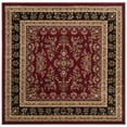 thumbnail image 2 of Safavieh Lyndhurst Isadora Floral Area Rug, Red/Black, 5'3" x 5'3" Square, 2 of 12