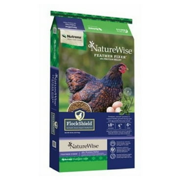 Nutrena 91591 NatureWise FlockShield Feather Fixer 40 lbs. Pellets Chicken Feed