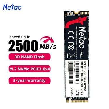 Netac 256GB M.2 2280 Internal SSD PCIe Gen3x4 NVMe Solid State Drive, up to 2500MB/s