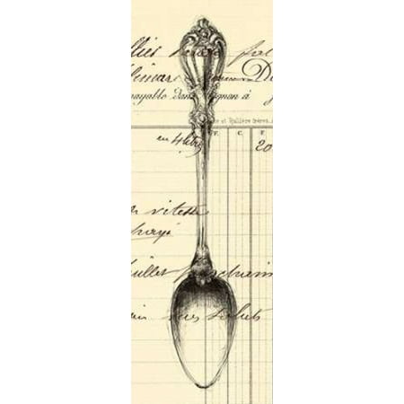 Spoon Document Canvas Art - Z Studio (10 x 20)