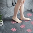 thumbnail image 4 of 20Pcs PEVA Non Slip Shower Bathtub Stickers Strong Adhesive Safety Traction Strips, 2 Sizes Multi Color Anti Fall Decorative Grip Stickers for Bathroom Pool Stairs Kitchen(Blue 3.93"), 4 of 7