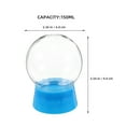 thumbnail image 4 of WEUVEB Craft Clear Plastic Water Globe with Screw Cap, , 6 Pieces for Crafting, 4 of 9