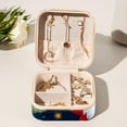thumbnail image 6 of Santa Claus Travel Portable Square Jewelry Organizer with Storage Box | Jewelry Display and Box for Rings, Earrings, Necklaces, Bracelets - Suitable for Girls and Women, 6 of 6