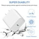 thumbnail image 4 of Cargador STAKYCET para iPhone, 20 W, USB C, cable de 10 pies, paquete de 2 unidades, 14/13/12, 4 of 7