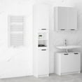 thumbnail image 3 of vidaXL Cabinet Bathroom Vanity Storage Cabinet with Drawers Engineered Wood, 3 of 38