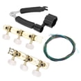 thumbnail image 2 of 3-in-1 String Winder Set, Guitar Strings Replace Kit Wear- No Run Sound Anti-corrosion  For Classical Guitars For Guitars Repairing, 2 of 8