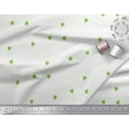 thumbnail image 2 of Soimoi Green polyester Crepe Fabric Dot & Buds Floral Print Fabric by the Yard 42 Inch Wide, 2 of 3