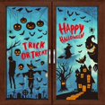 thumbnail image 3 of Halloween Window Sticker Decor Double Sided Ghost Skull Scary Static Glass Window Sticker M01, 3 of 5