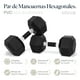 thumbnail image 5 of Set De Mancuernas Eleva  ELEVA-2MH Hexagonal 40 Lb Con 2 Pz, 5 of 8