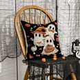 thumbnail image 3 of Sm:)e Boo Ghost Pumpkin Bat Spider Halloween Pillow Covers 18x18 Inch Set of 2, Cushion Covers for Sofa Home Decor, 3 of 6