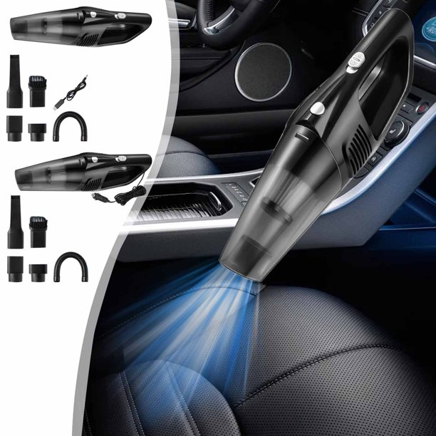 Xihbxyly Ofertas Especiales, Liquidación de Primera Calidad Hoy Aspiradora de Coche y Cargador Inalámbrico para El Hogar Conductor Sosteniendo Una Aspiradora de Coche Portátil de Alta Potencia de Suc