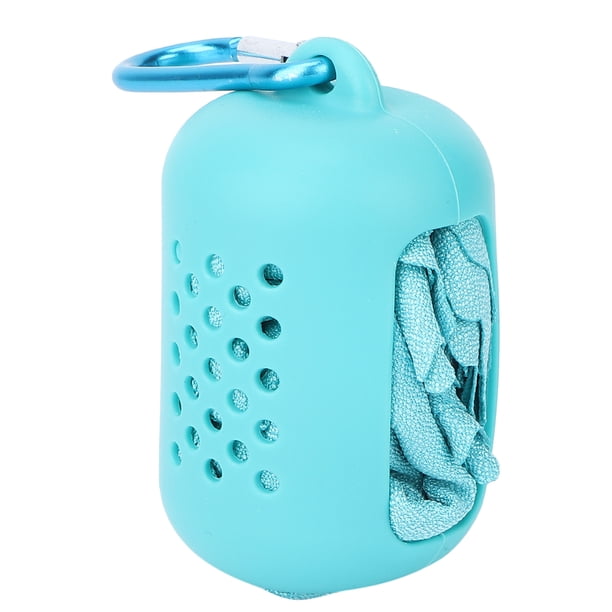 Toalla fresca, toalla refrescante pequeña, toalla de microfibra seca, toalla de microfibra fría, funcionalidad inteligente