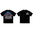 thumbnail image 1 of Erazor Bits FF2063M Fire Dog First In Last Out Mens T-Shirt - Black, Medium, 1 of 2