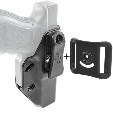 Orpaz IWB Holster Glock 19, Glock 17 and Glock 26 Right Hand Holster (With a OWB BELT (Best Belt Holster For Glock 19)
