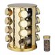 thumbnail image 1 of Carousel for golden spices with 16 glasses, 1 of 5