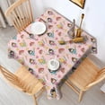 thumbnail image 2 of Magic Fairy Princess Pattern Square Tablecloth,Waterproof Square Table Cover,Wipeable Spillproof Washable Table Cover for Home Kitchen Party Decor 60"x60"(152x152cm), 2 of 6