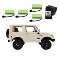 thumbnail image 4 of Camión RC C74 4WD recargable 1/10 RC Crawler RTR Vehículo eléctrico de juguete para con 4 baterías, 4 of 9