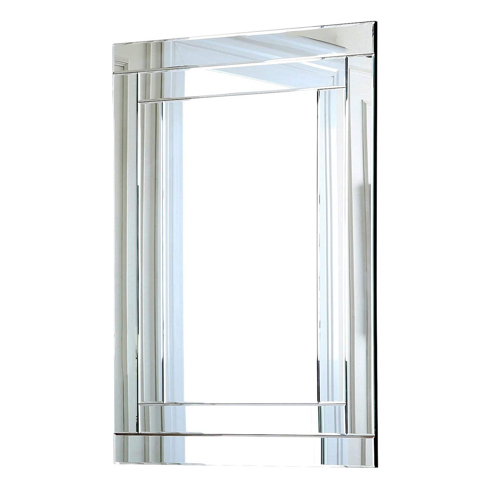 Tekema Rectangle Frameless Wall Mirror 42W x 30H in Tekema Rectangle Frameless Wall Mirror 42W x 30H in