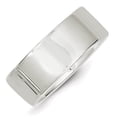 thumbnail image 2 of 925 Sterling Silver 8mm Flat Band Ring Size 11, 2 of 7