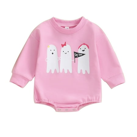 

WUDATI Toddler Boys Girls Set Halloween Chistmas Toddler Girls Boys Winter Baby Print Long Sleeve Halloween Baby Clothing Crawl Suit