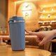 thumbnail image 1 of Viaje Aislado Vaso Café Café 500 Ml Portátiles a Prueba de Portátiles con Tapa de Café Taza Térmica de Vacío para Bebidas Bebidas Agua Ca Azul Sunnimix Taza de café de viaje, 1 of 8