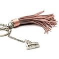 thumbnail image 2 of Ice Skating Jewelry - Sparkly Skate & Tassel Keychain, 2 of 2