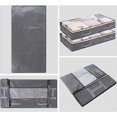 thumbnail image 4 of VOLKMI 3pcs Underbed Garment Storage Bags 75l Large Capacity Zipper Containers Organizer With Reinforced Handles, 4 of 8