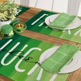 thumbnail image 5 of St. Patrick''s Day Green Placemats Set of 4, Lucky Charms Vintage Dining Table Place Mats, Irish Holiday Kitchen Decor Home Decoration 12 x 18 Inch, 5 of 5