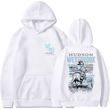 Hudson Westbrook Cowboy Hooded   Take Your Time Tour  Hooded Drawstring Pocket Sweatshirt Men/women  Hip Hop Pullover
