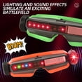 thumbnail image 4 of Interactive Battle Goggles Dual Shoots Game with Sound Effects & LED Hit Alerts Exercise Hand-eye Coordination Toy for Kids Adults, 4 of 8