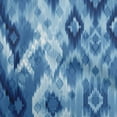 thumbnail image 1 of oneOone Silk Tabby Blue Fabric Flame Stitch Quilting Supplies Print Sewing Fabric By The Yard 42 Inch Wide, 1 of 5