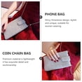 thumbnail image 3 of MasteelfCA All-Match Shoulder Bag Shiny Rhinestone Chain Phone Bag Small Cross Body Bag, 3 of 7