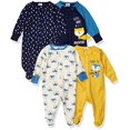 thumbnail image 1 of Pyjama à Pieds Sleep 'N Play pour Bébé Garçon, Lot de 4, Renard, Prématuré, 1 of 2
