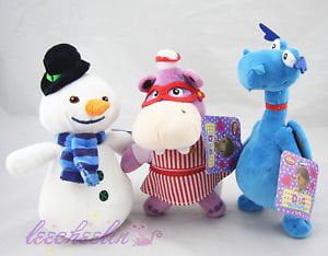 Disney Doc McStuffins Dragon Chilly Snowman Hallie Hippo Lambie Plush Toy Doll