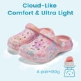 thumbnail image 2 of Fadezar Kids Boys Girls Cute Clogs Toddler Lightweight Summer Beach Pool Sandals, 2 of 6