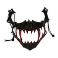 thumbnail image 1 of BELOVING Halloween Pratique Moitié pour Performance sur Scène Fête Jeu de Rôle Noir, 1 of 9